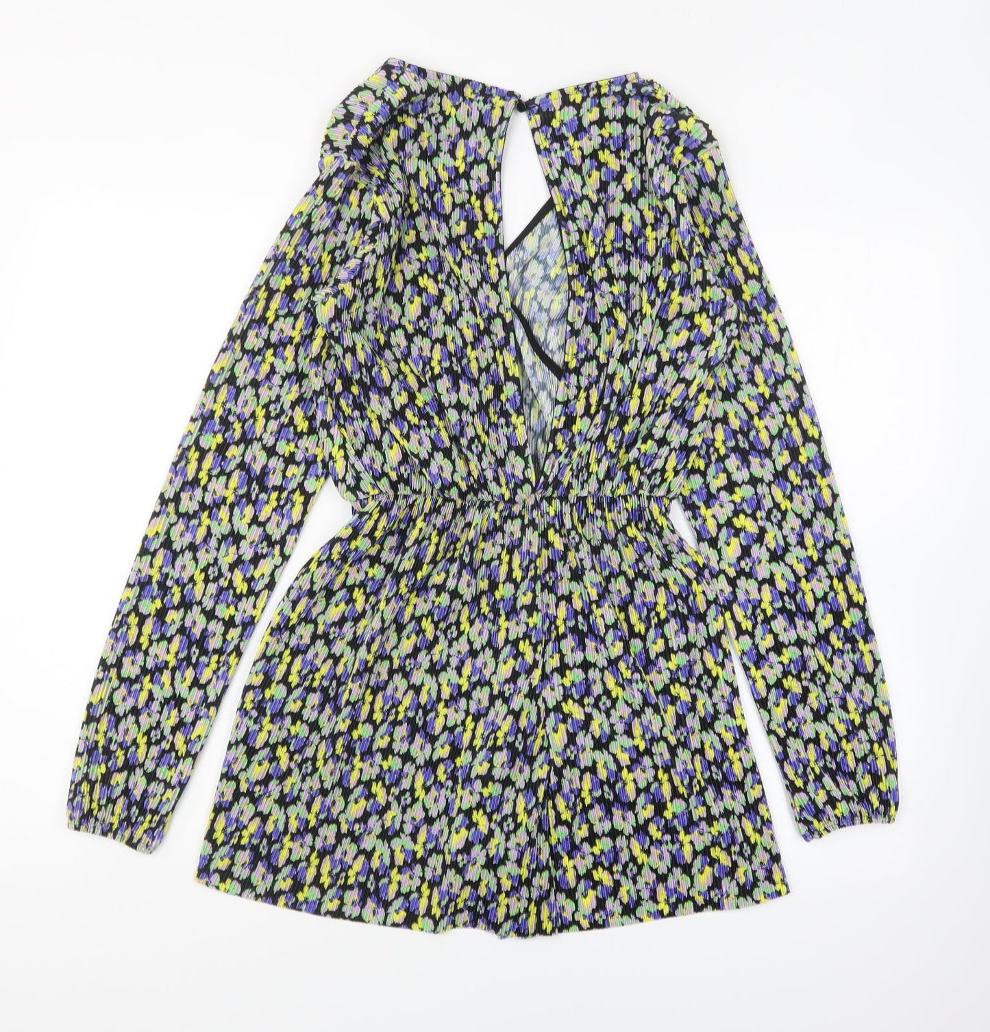 Womens UK Size 4 ASOS One-Piece Multicoloured Playsuit