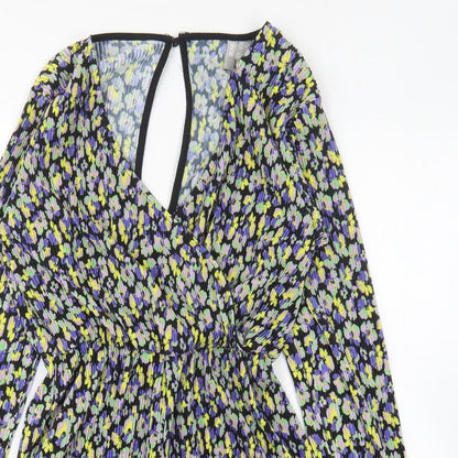 Womens UK Size 4 ASOS One-Piece Multicoloured Playsuit