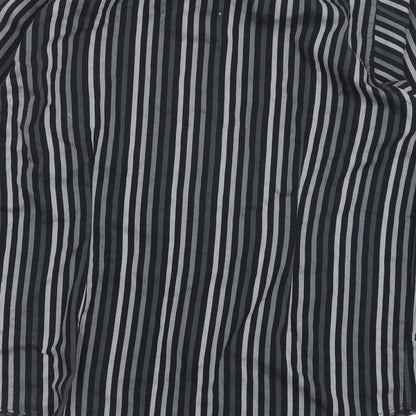 Mens UK Size S Cedar Wood State Grey  Button-Up Long Sleeve Casual Shirt