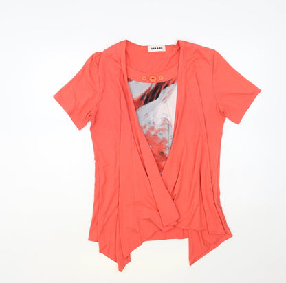 Womens UK Size 14 Gerard Orange Basic Blouse
