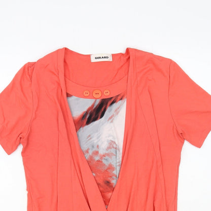 Womens UK Size 14 Gerard Orange Basic Blouse