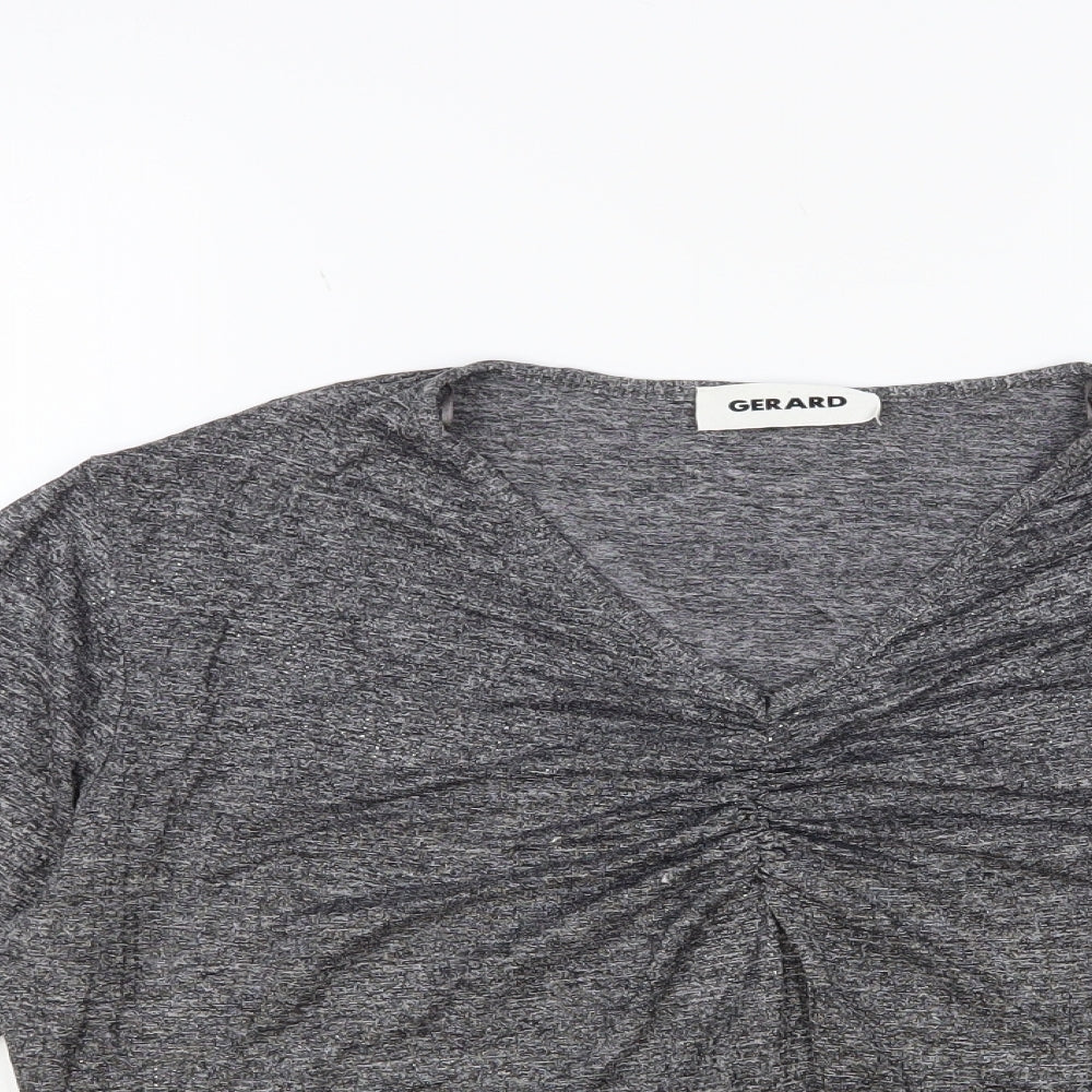 Womens UK Size 16 Gerard Grey Basic Blouse