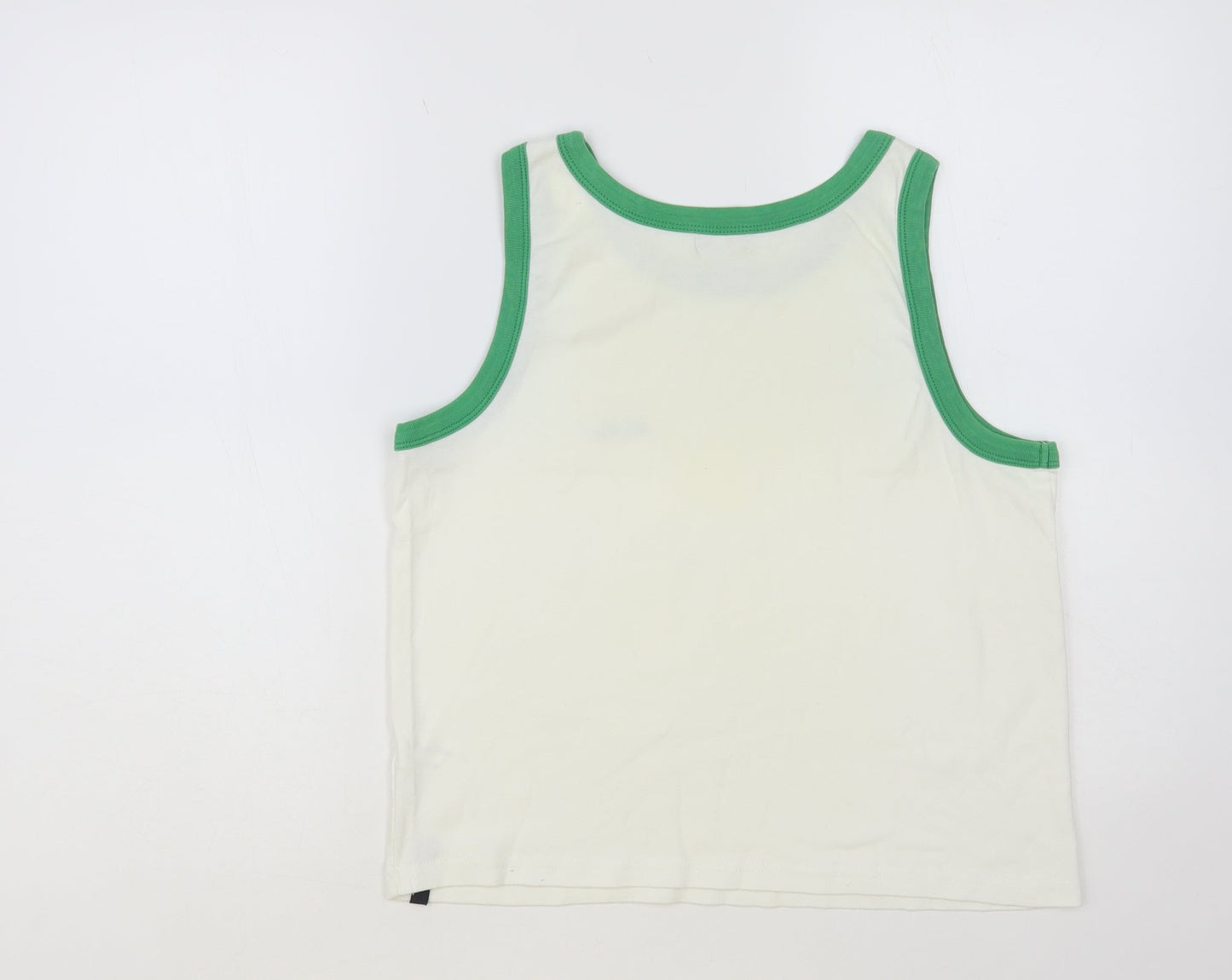 Womens UK Size XL LA Gear White Basic Tank