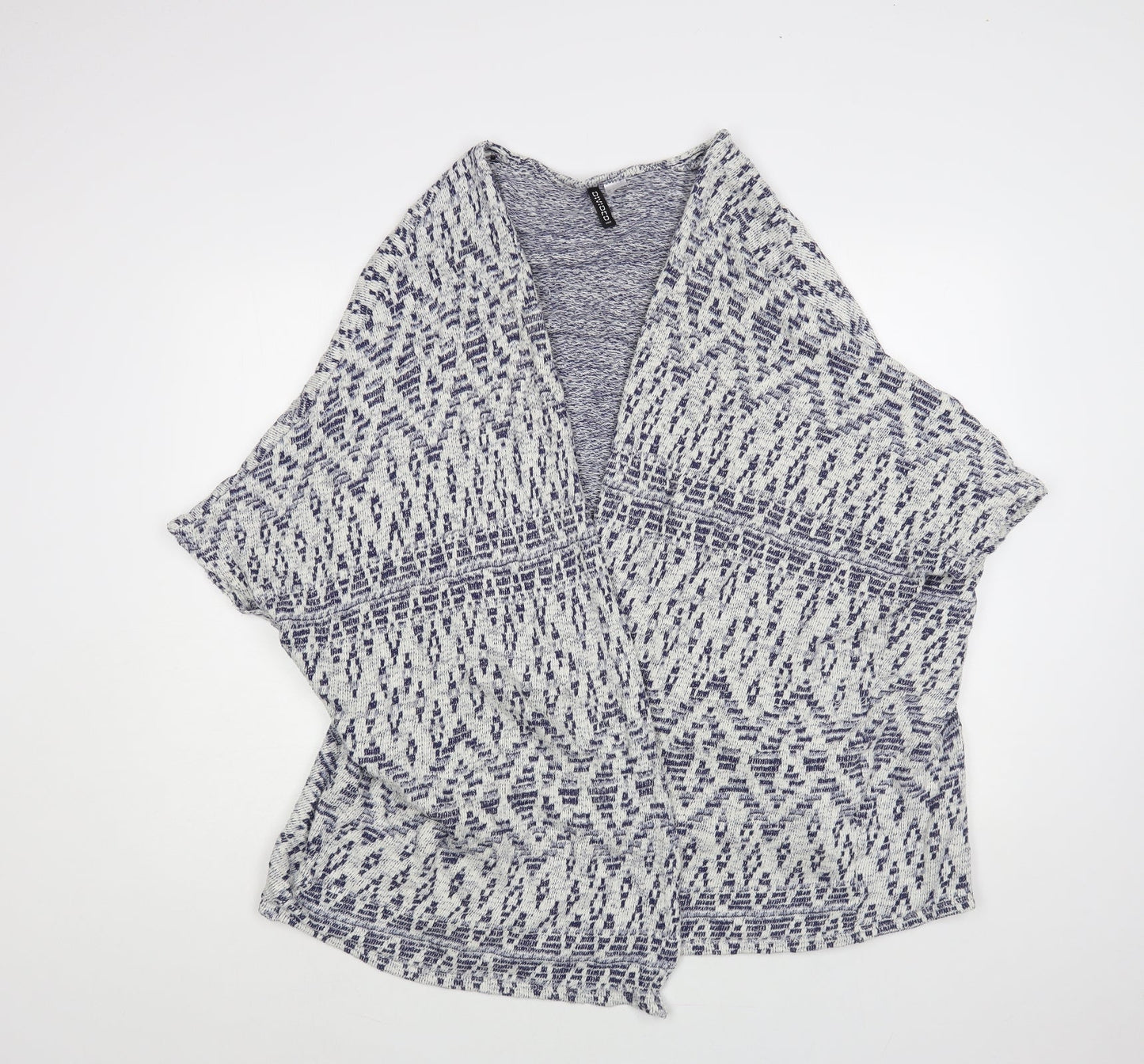 Womens UK Size S H&M Blue Cardigan Jumper