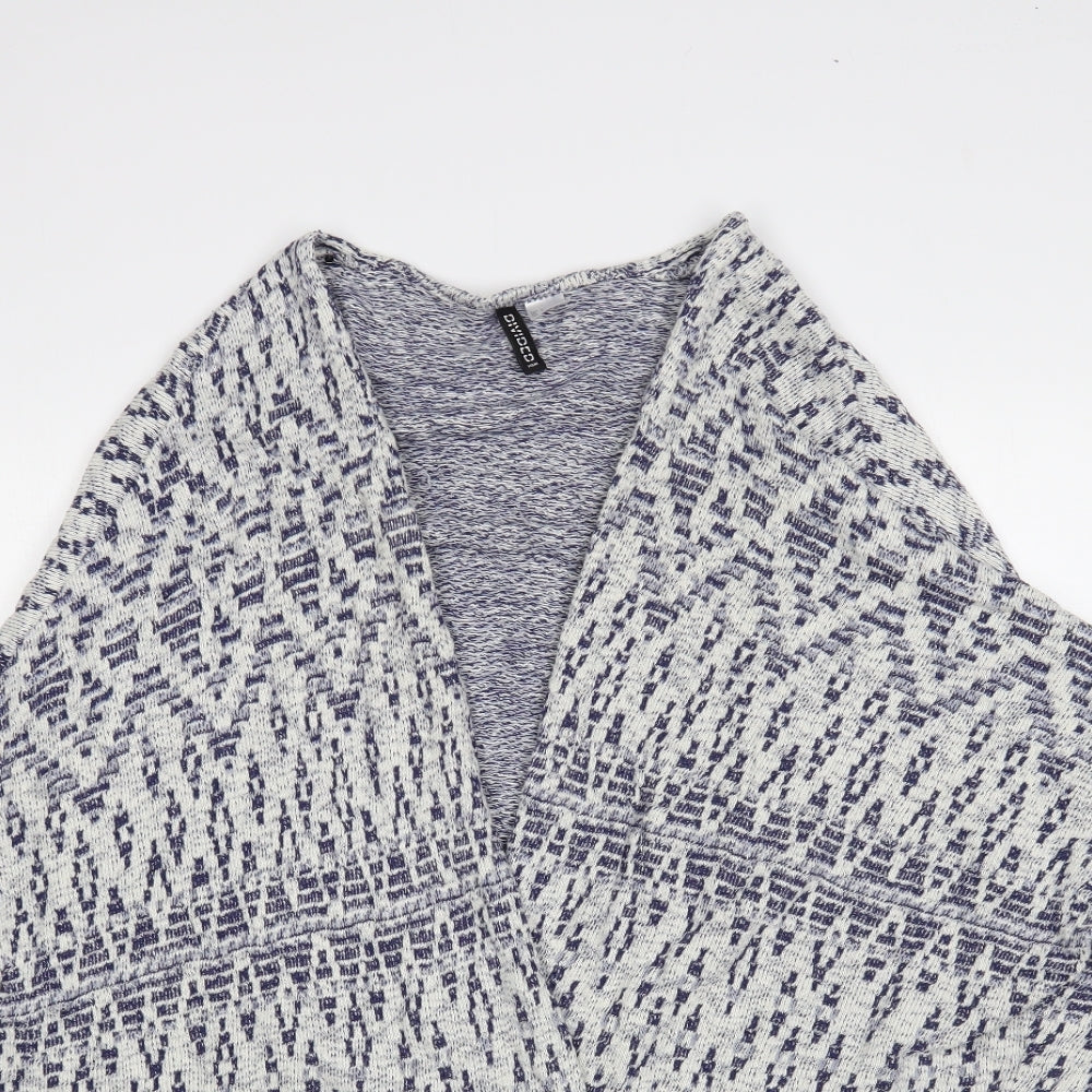 Womens UK Size S H&M Blue Cardigan Jumper