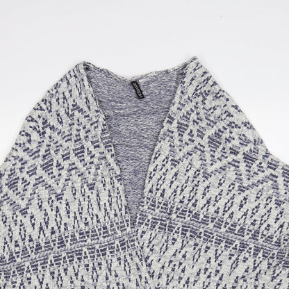 Womens UK Size S H&M Blue Cardigan Jumper