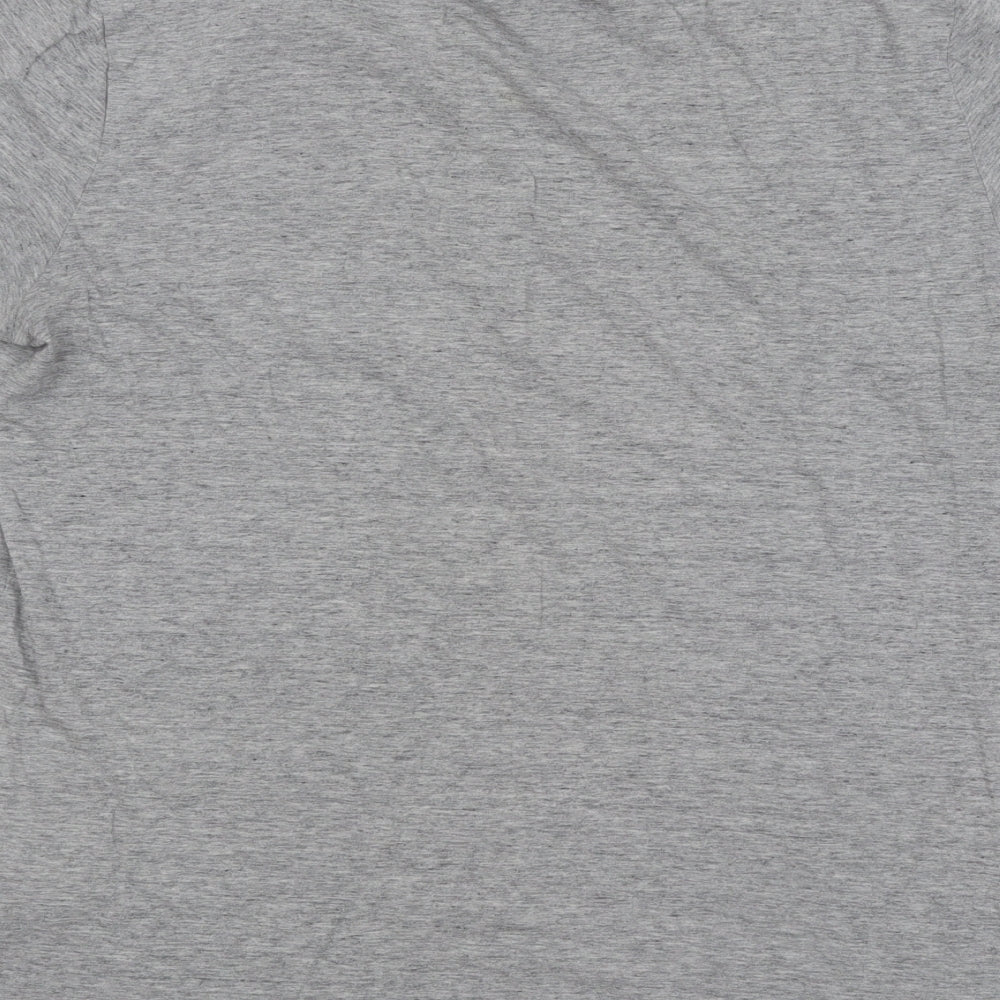 Womens UK Size M H&M Grey Basic T-Shirt