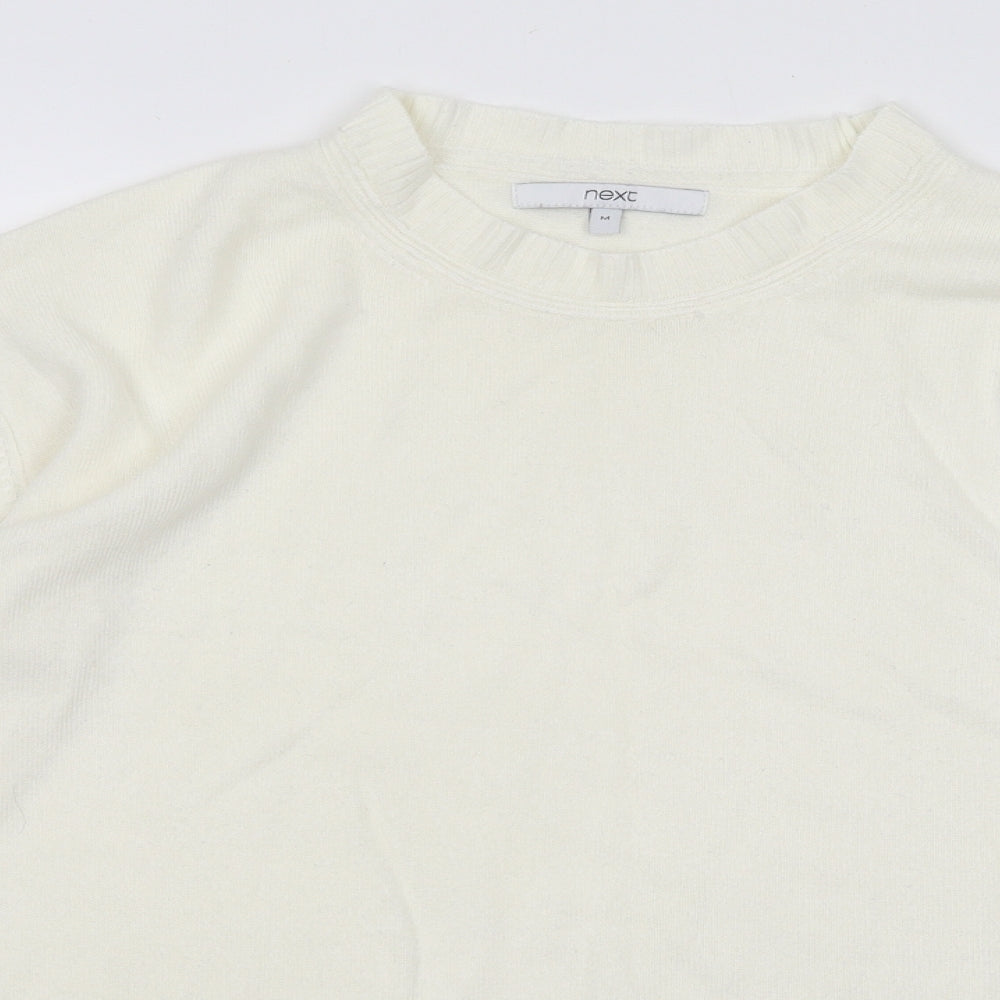 Womens UK Size M NEXT Ivory Pullover Jumper