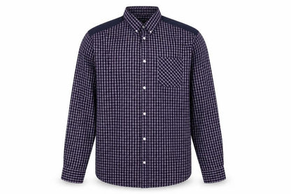Mens UK Size 2XL Twisted Soul Blue  Button-Up Long Sleeve Casual Shirt