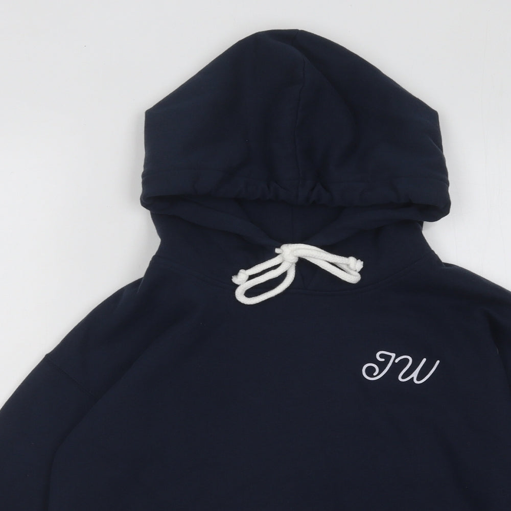 Womens UK Size 6 Jack Wills Blue Pullover Hoodie