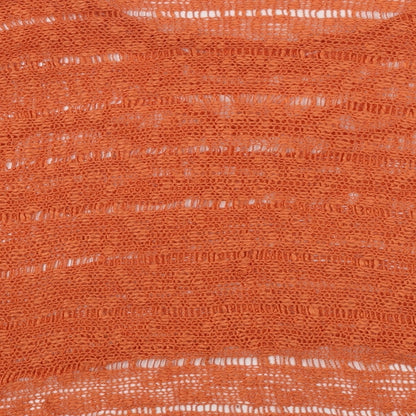 Womens UK Size M Vouley Vous Orange Pullover Jumper