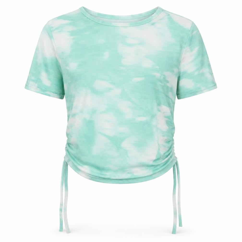 Womens UK Size 6 PRETTYLITTLETHING Green Basic T-Shirt