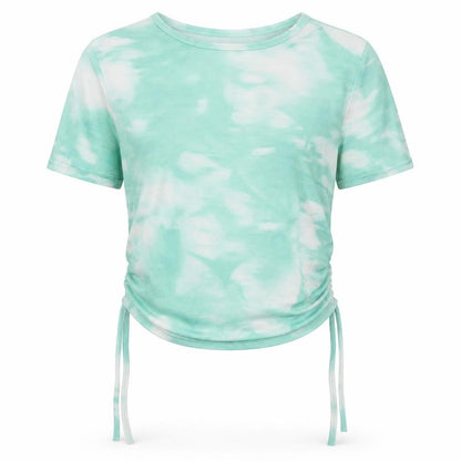 Womens UK Size 6 PRETTYLITTLETHING Green Basic T-Shirt