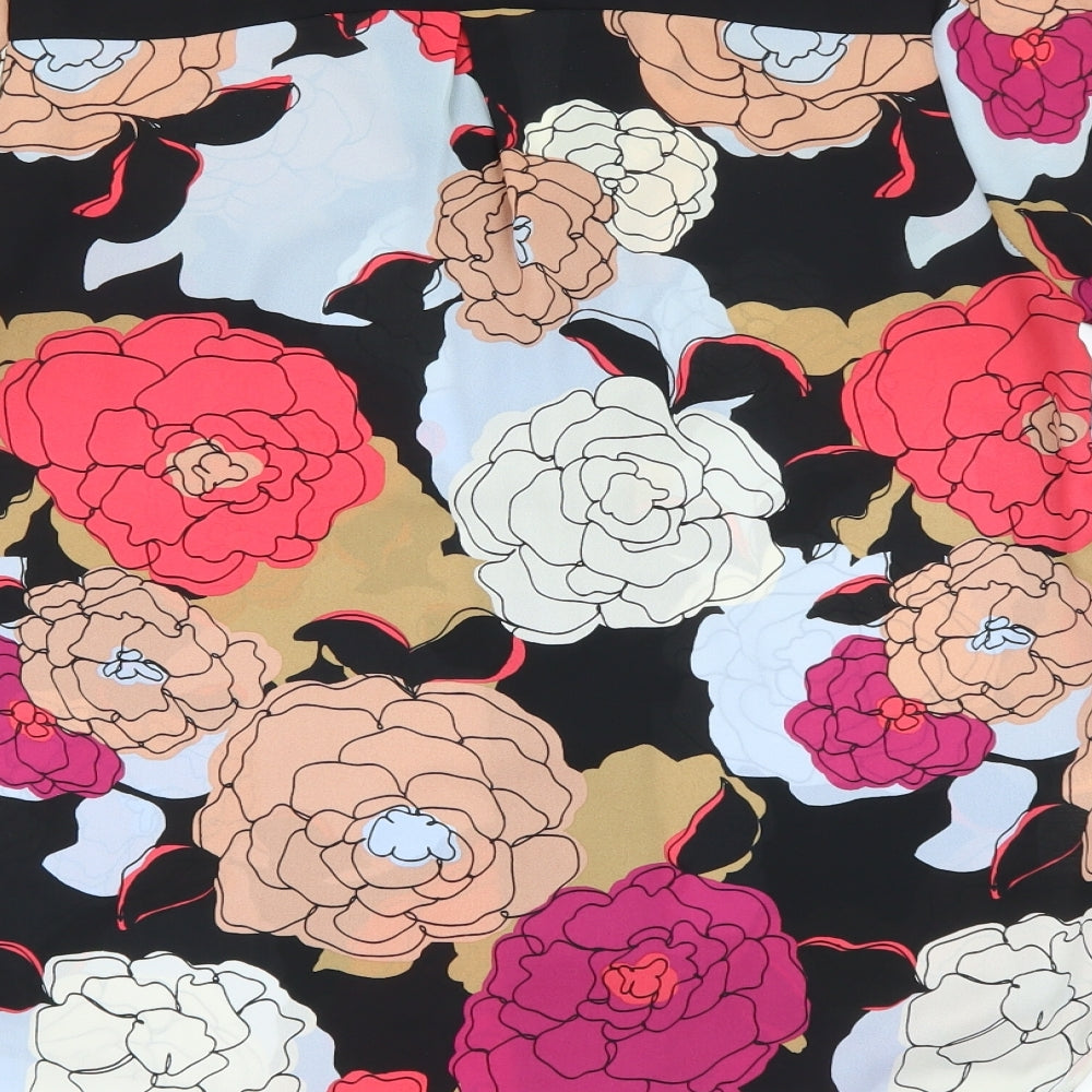 Womens UK Size 8 NEXT Black Basic Blouse