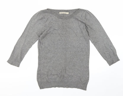 Womens UK Size 8 NEXT Grey Pullover Jumper