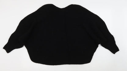 Womens UK Size 16 JD Williams Black Pullover Jumper