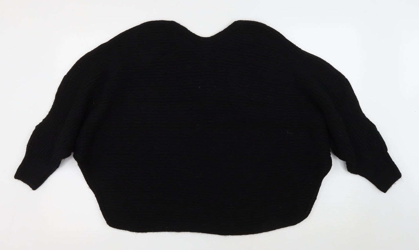 Womens UK Size 16 JD Williams Black Pullover Jumper
