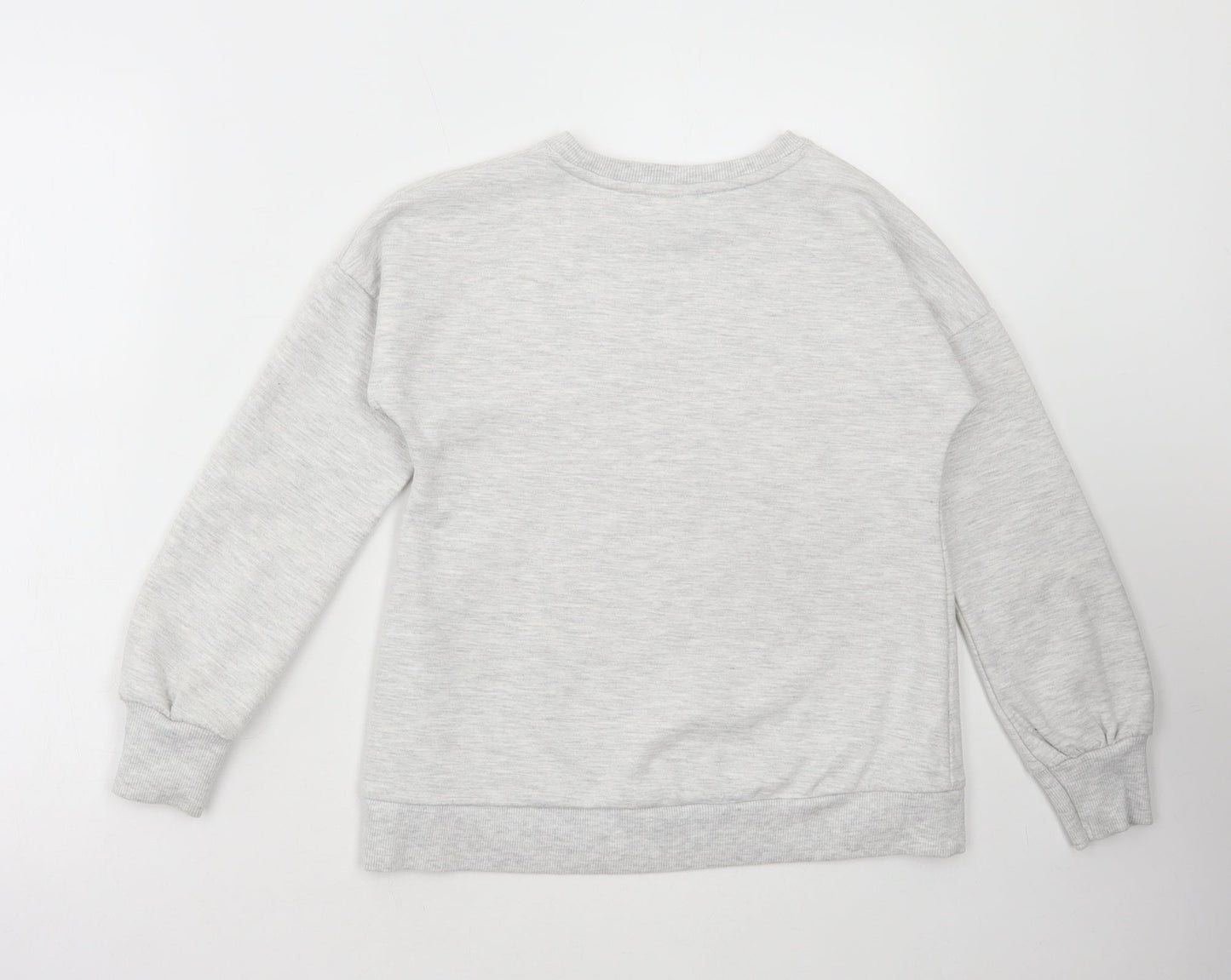 F&F Girls Red Animal Print Cotton Pullover Sweatshirt Size 10-11 Years Pullover - Brooklyn