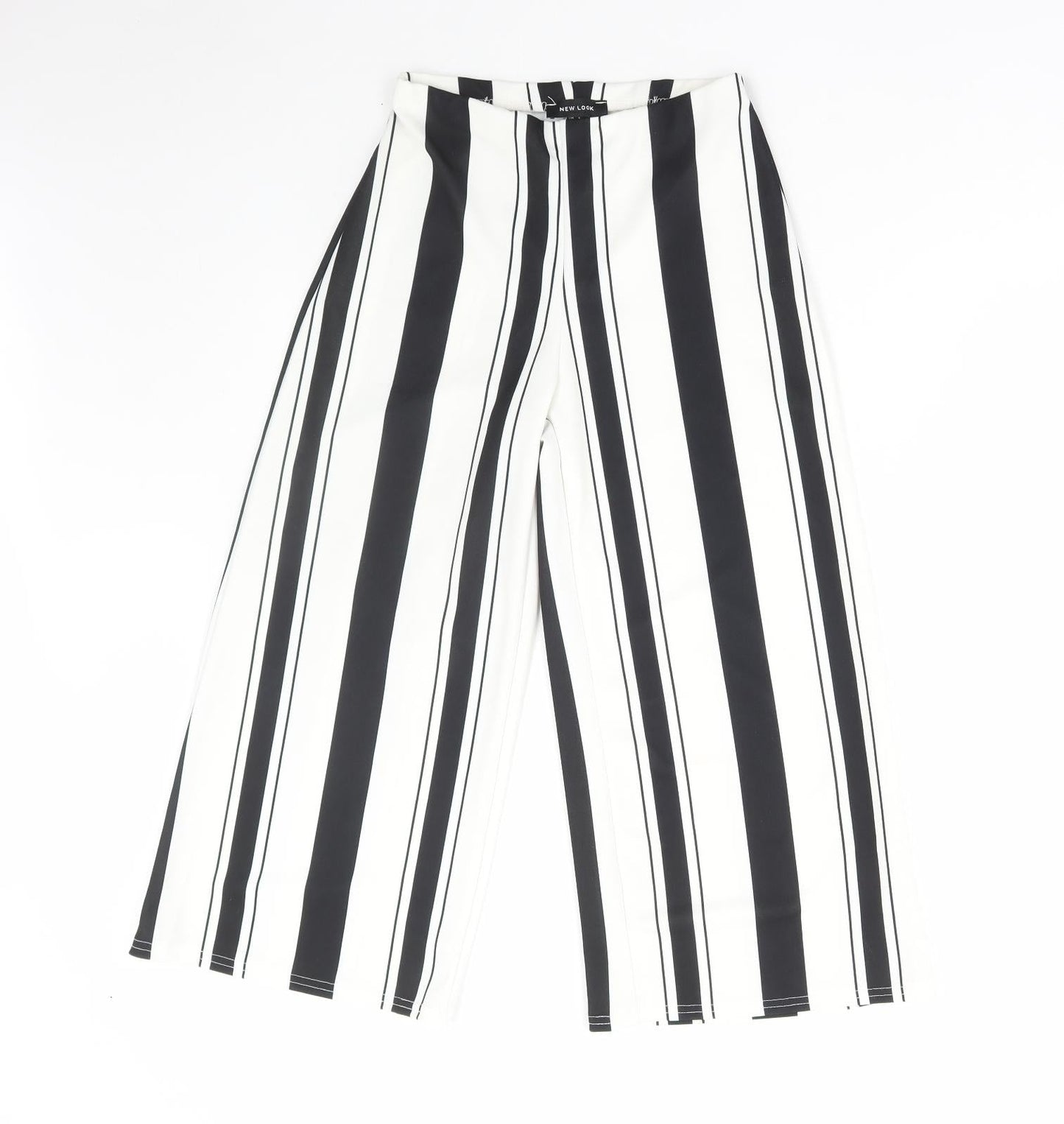 Womens UK Size 6 New Look Regular Fit  White Trousers