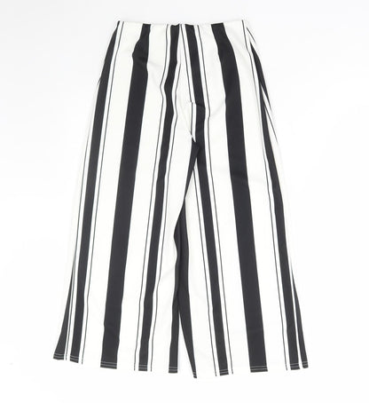 Womens UK Size 6 New Look Regular Fit  White Trousers