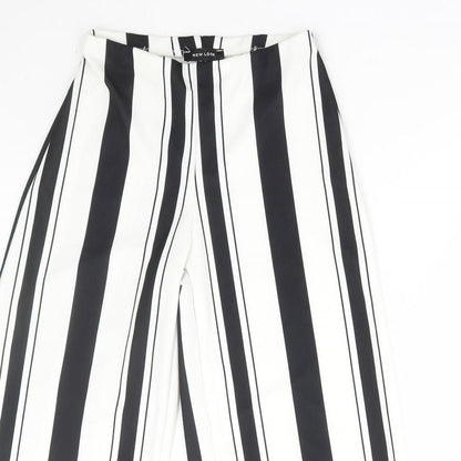 Womens UK Size 6 New Look Regular Fit  White Trousers