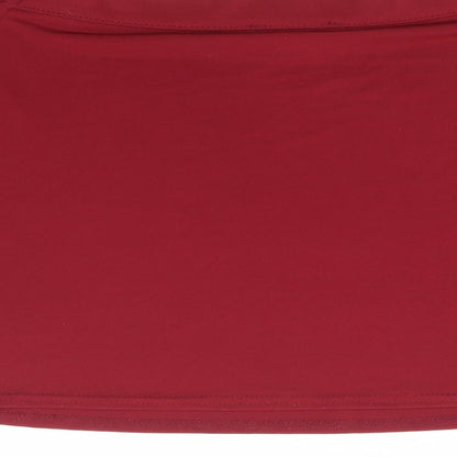 Womens UK Size 12 New Look Red Basic T-Shirt