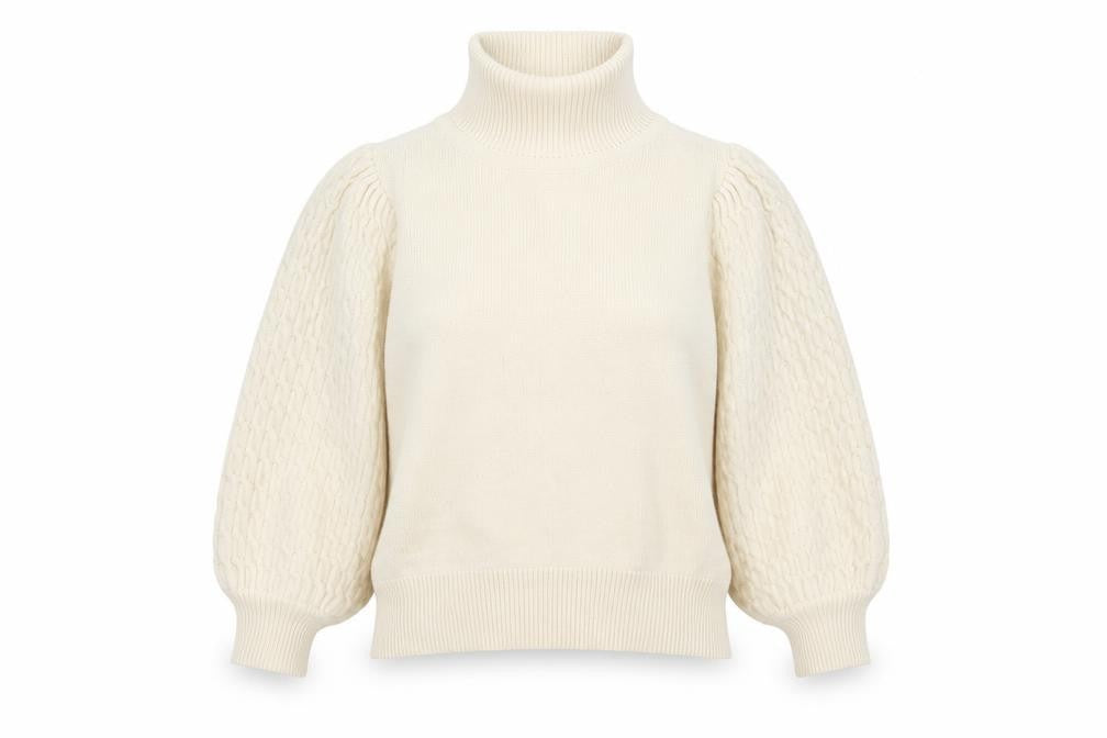 Womens UK Size L Nasty Gal Ivory Pullover Jumper