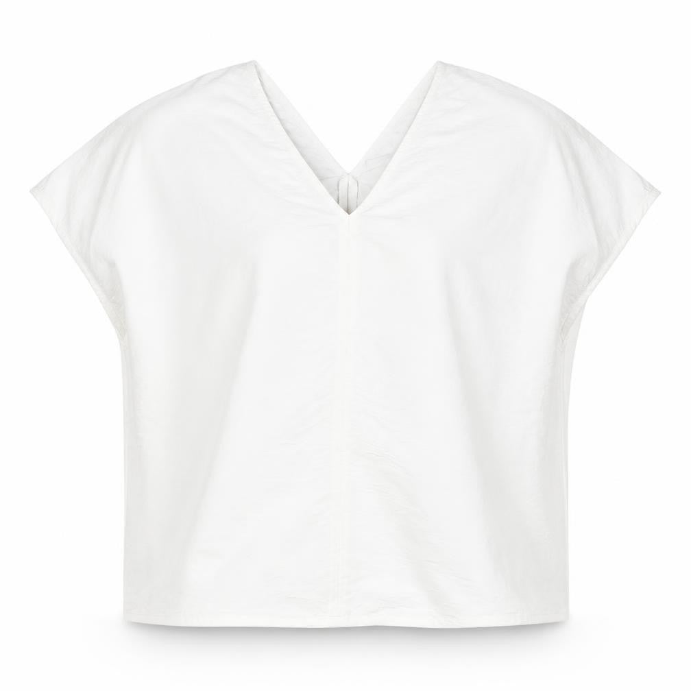 Womens UK Size 6 Primark White Basic Blouse