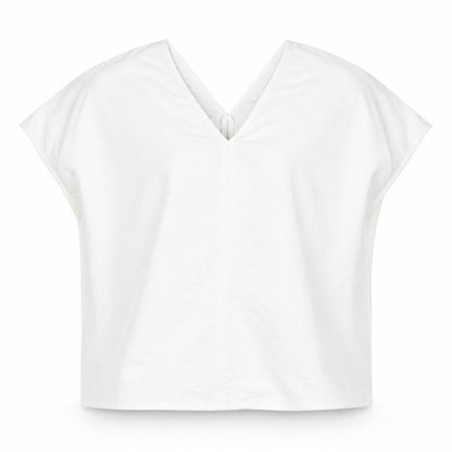 Womens UK Size 6 Primark White Basic Blouse