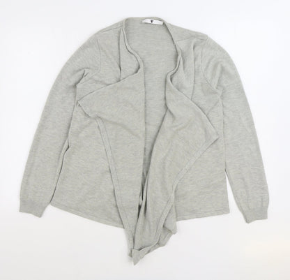Womens UK Size 8 Very Grey Cardigan Jumper