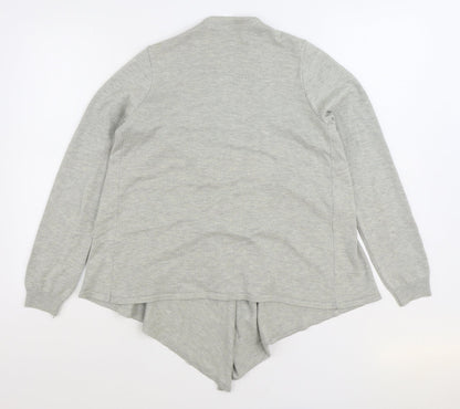 Womens UK Size 8 Very Grey Cardigan Jumper