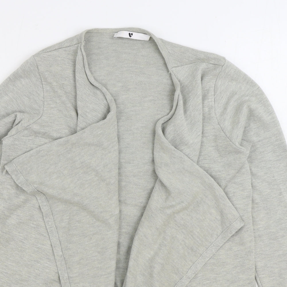 Womens UK Size 8 Very Grey Cardigan Jumper