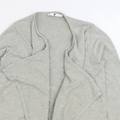 Womens UK Size 8 Very Grey Cardigan Jumper