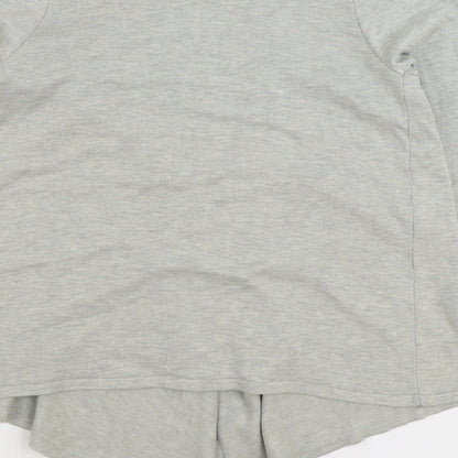 Womens UK Size 8 Very Grey Cardigan Jumper