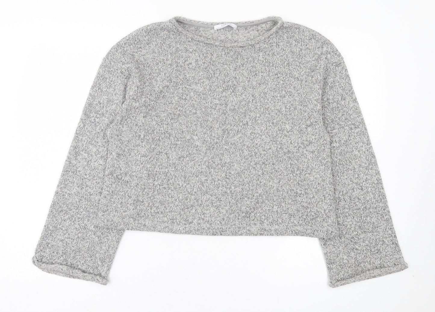 Womens UK Size L Zara Grey Pullover Jumper