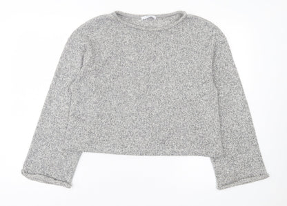 Womens UK Size L Zara Grey Pullover Jumper