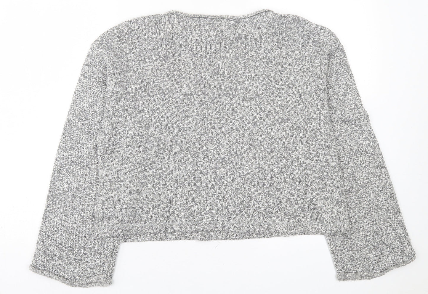 Womens UK Size L Zara Grey Pullover Jumper