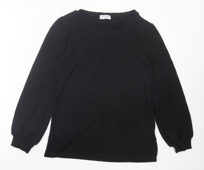 Womens UK Size 8 Papaya Black Pullover Jumper
