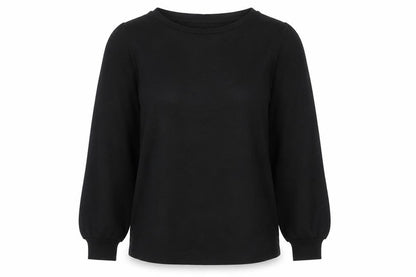 Womens UK Size 8 Papaya Black Pullover Jumper