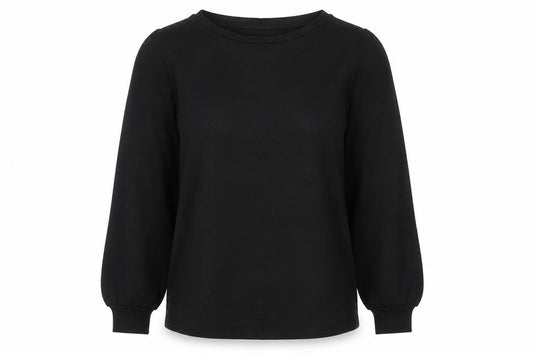 Womens UK Size 8 Papaya Black Pullover Jumper