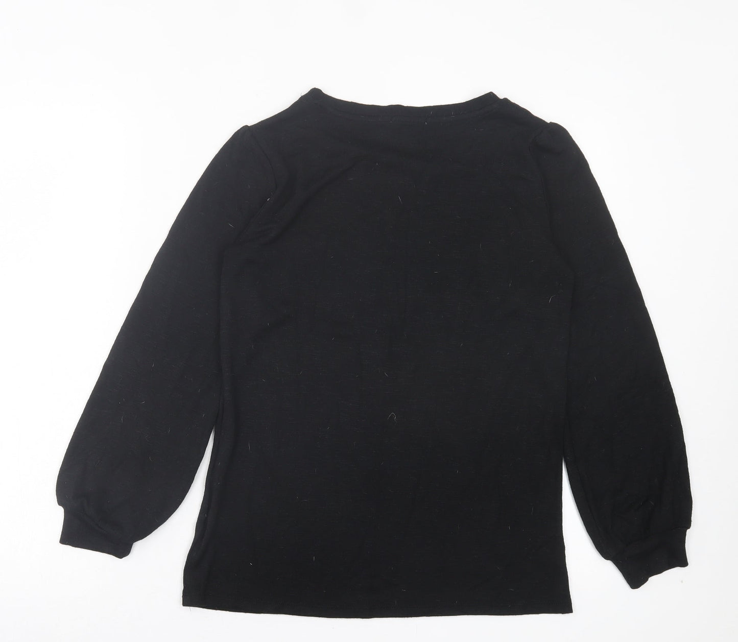 Womens UK Size 8 Papaya Black Pullover Jumper