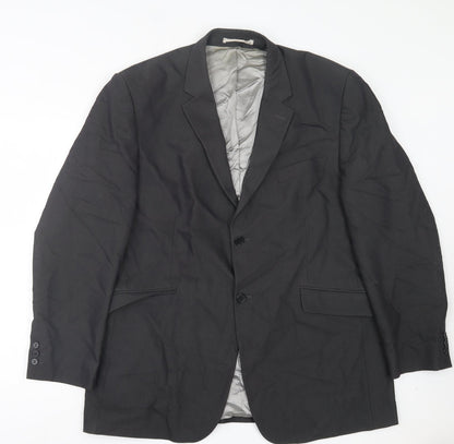 Mens UK Size 44 Burton Regular Grey Suit Jacket