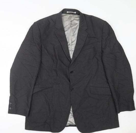 Mens UK Size 44 Burton Regular Grey Suit Jacket