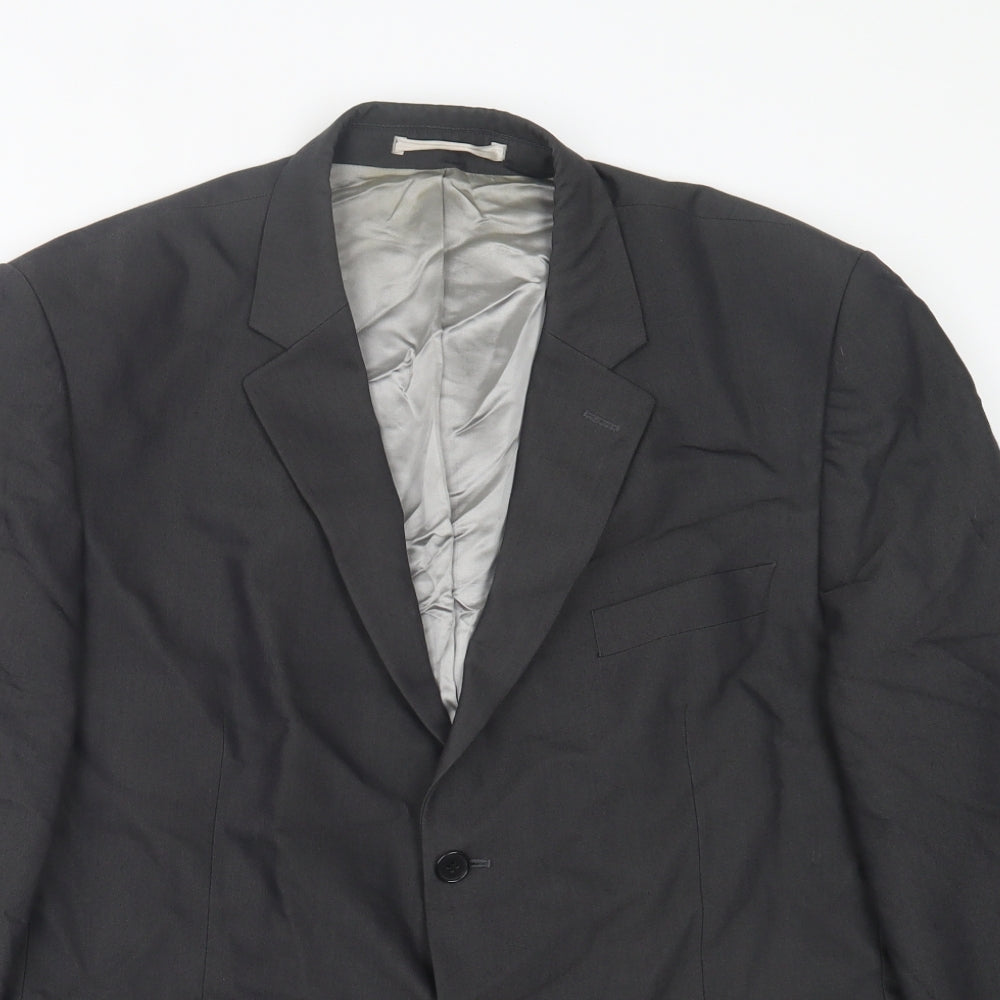 Mens UK Size 44 Burton Regular Grey Suit Jacket