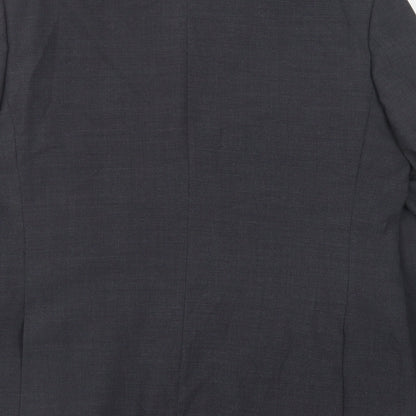 Studio Mens Grey Wool Jacket Suit Jacket Size 44