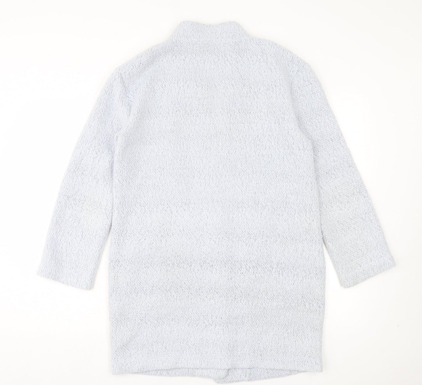 George Womens Blue V-Neck Polyester Cardigan Jumper Size 10