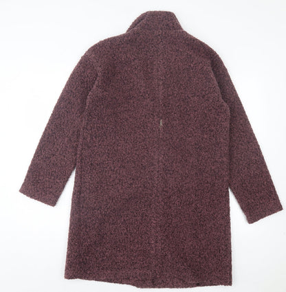 Womens UK Size S NEXT Purple Overcoat