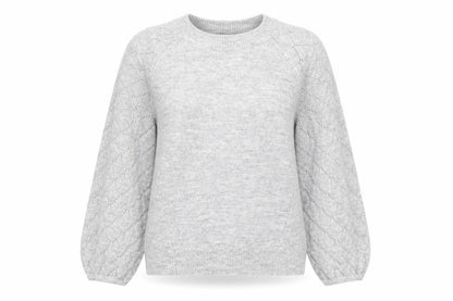 Womens UK Size M Oasis Grey Pullover Jumper