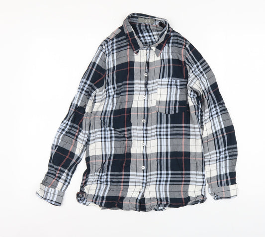Womens UK Size 8 Oasis Multicoloured Basic Button-Up