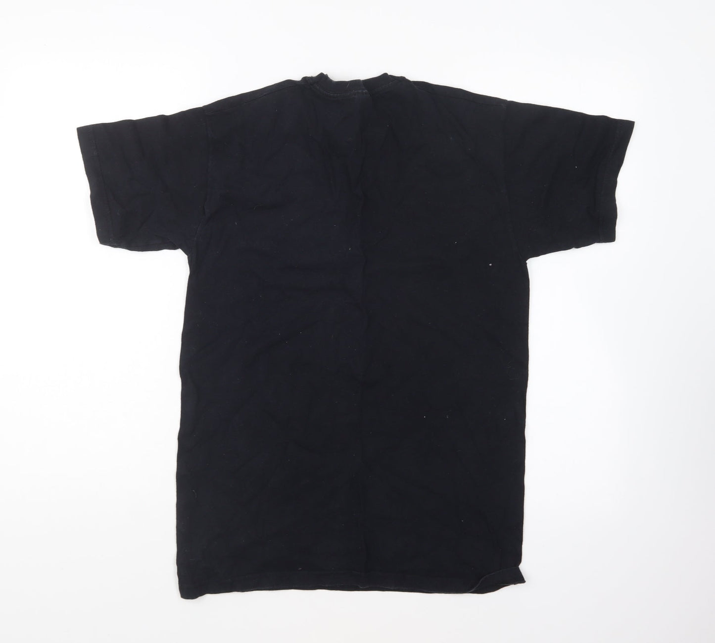 Womens UK Size S Fruit of the Loom Blue Basic T-Shirt